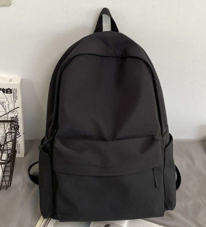 Рюкзак городской повседневный Оксфорд 40х28 см Черный