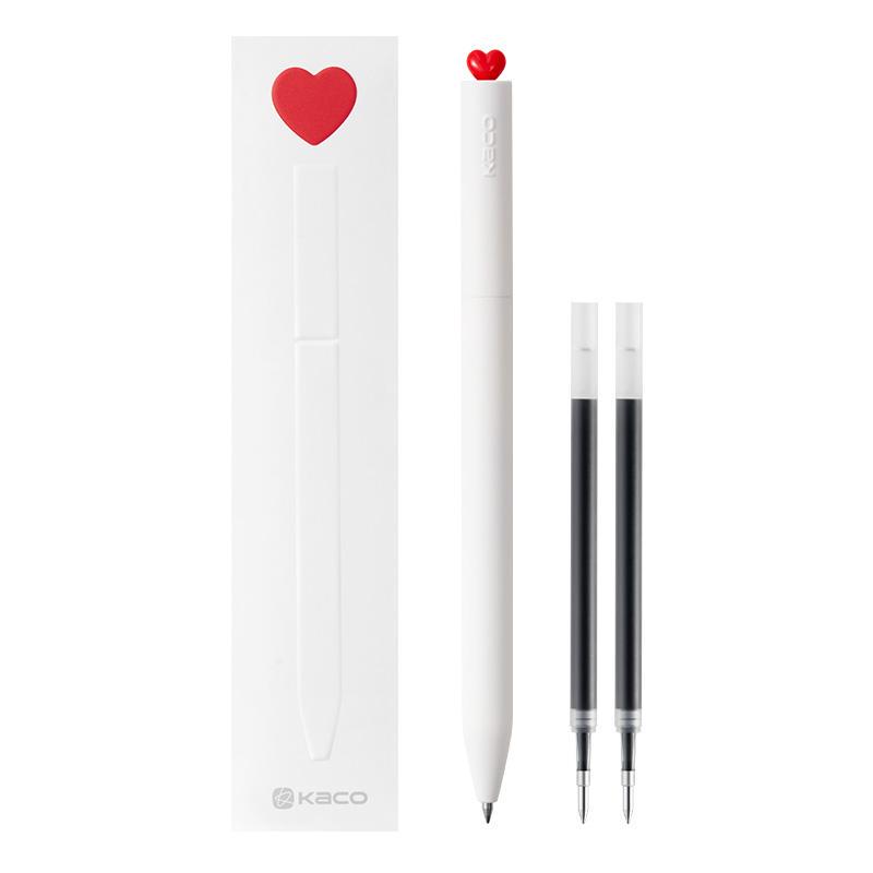 Ручка Kaco First Heart Love Gel Pen K1055 White