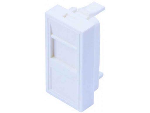 Рамка интернет-розетки в кабель-канал Mutlusan со шторкой 45х22,5 Белый (28334419) Рамка интернет-розетки в кабель-канал Mutlusan со шторкой 45х22,5 Белый (28334419)