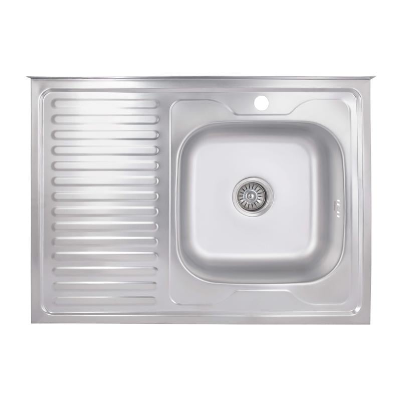 Мойка кухонная Brinex 6080-R 0,6 мм Satin (BRIN6080RSAT06) Мойка кухонная Brinex 6080-R 0,6 мм Satin (BRIN6080RSAT06)