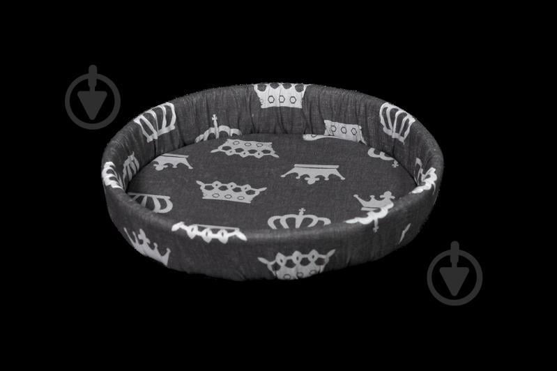 Лежак для кішок і собак №1 Мур-Мяу Сірий