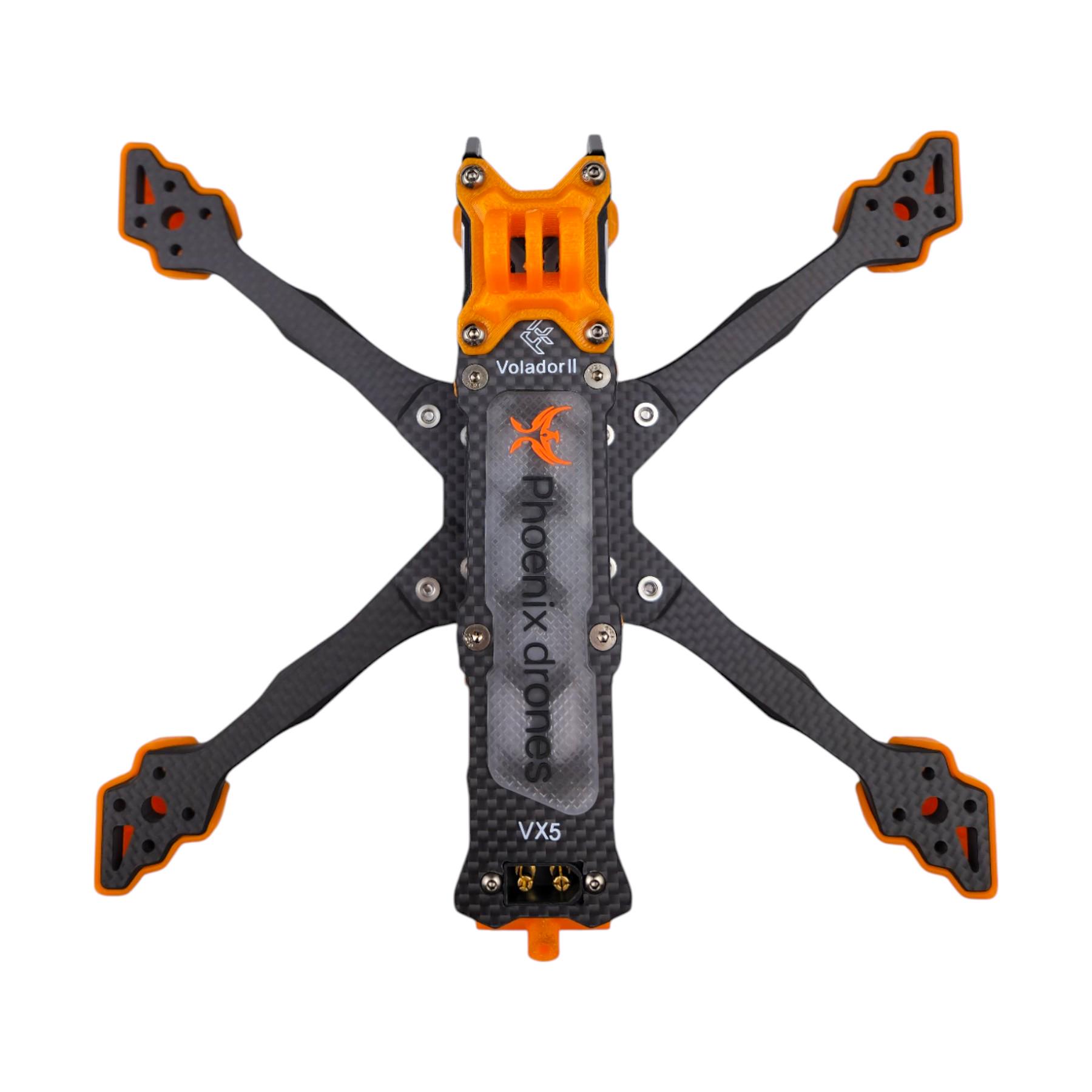 Рама карбоновая Volador Ⅱ VX5 T700 True X Phoenix drones edition для дрона 5" (7113242)