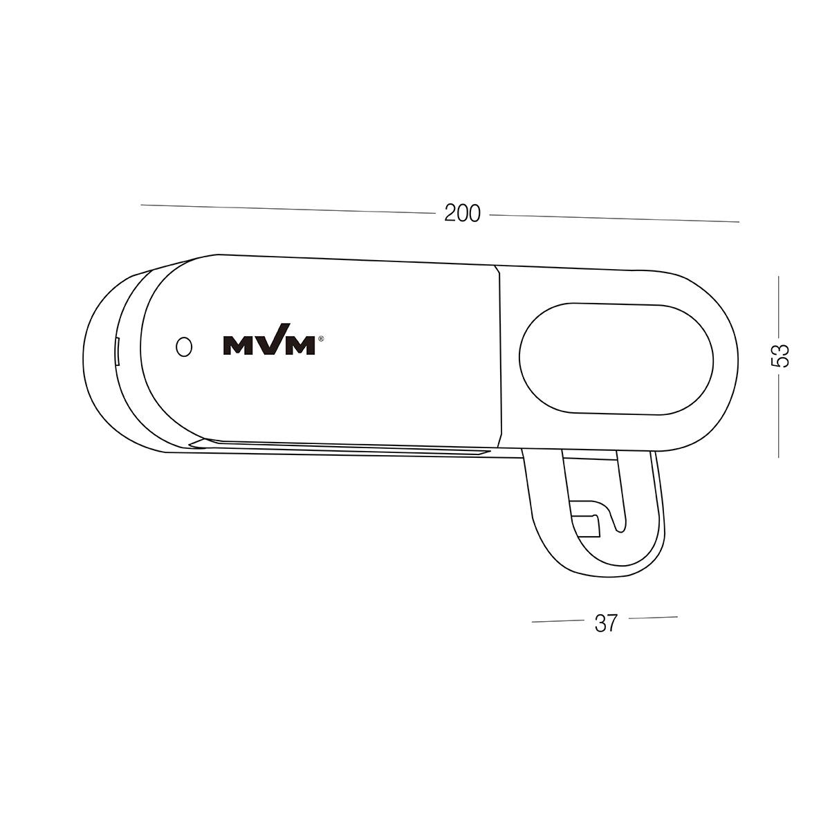 Органайзер для зубных щеток MVM BP-36 со стерилизатором Белый (BP-36 WHITE) - фото 13