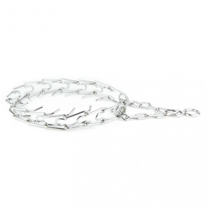 Ошейник жесткий хромированный ХЖ № 3 3,5x60 см (A-009091) - фото 2