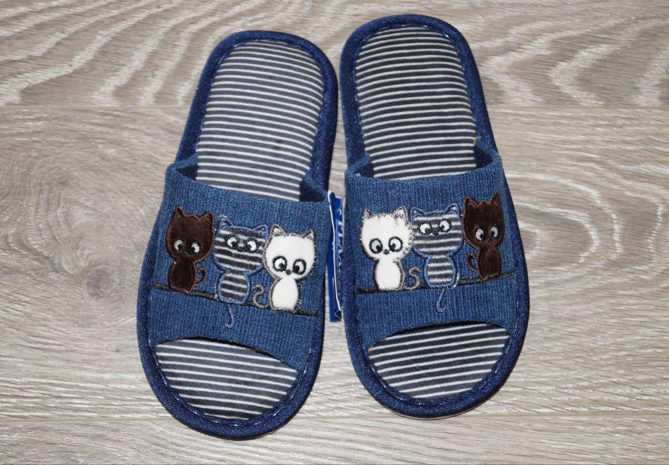 Тапочки комнатные Plaazzo 30/31 р. 19 см Синий (30157-3031)