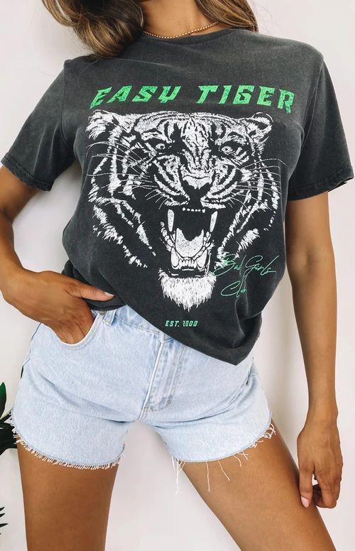 Футболка женская с принтом Pin-000-938 повседневная L Серый (2664085014)