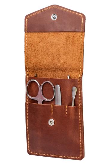 Маникюрный набор Razor Коричневыйr (MN-04) - фото 4 Маникюрный набор Razor Коричневыйr (MN-04) - фото 4