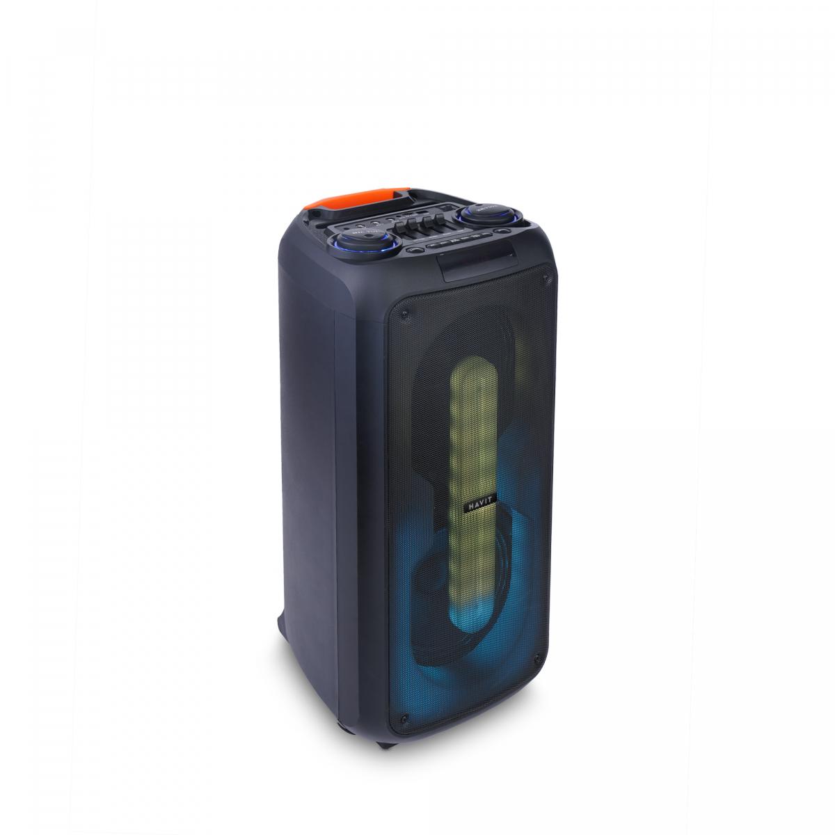 Портативная колонка Havit HV-SQ119BT 40W RGB Black - фото 3 Портативная колонка Havit HV-SQ119BT 40W RGB Black - фото 3