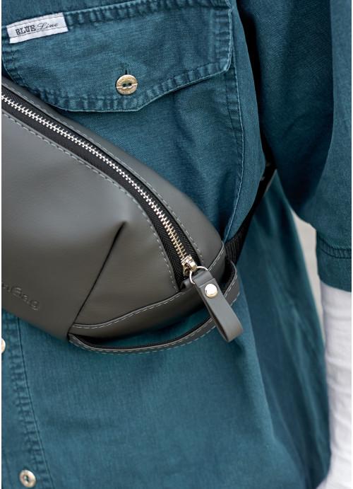 Сумка через плечо мужская Sambag экокожаная водостойкая Графитовый (2618898873) - фото 7