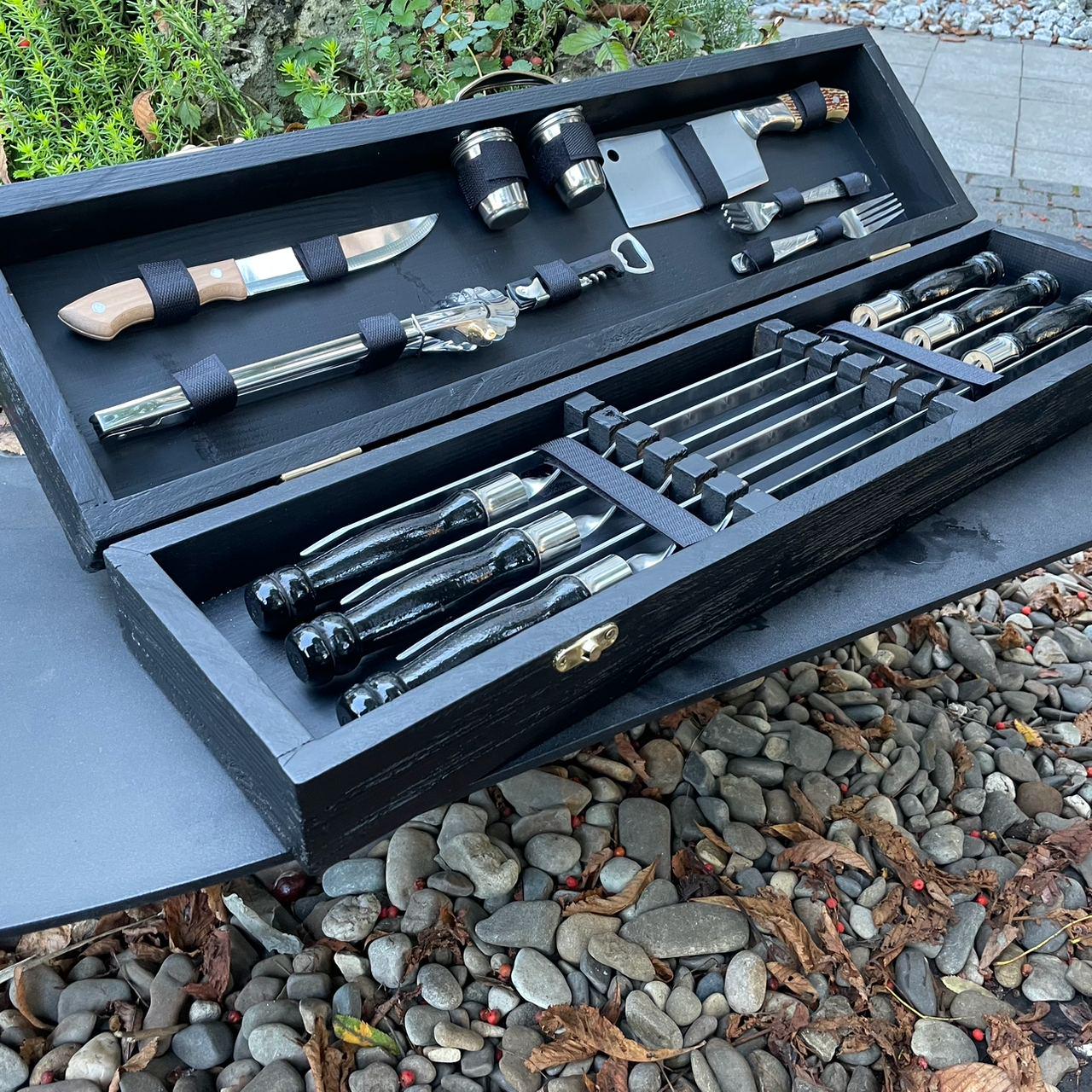 Набор шампуров в кейсе Black Box X-7 S1 - фото 2 Набор шампуров в кейсе Black Box X-7 S1 - фото 2