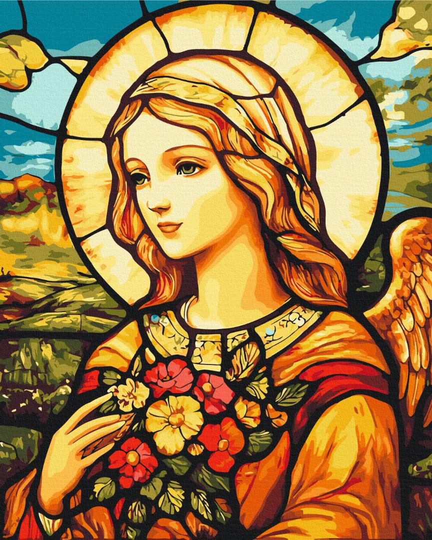 Картина по номерам Brushme Premium Ангел любви и добра 40x50 см (PBS54326) Картина по номерам Brushme Premium Ангел любви и добра 40x50 см (PBS54326)