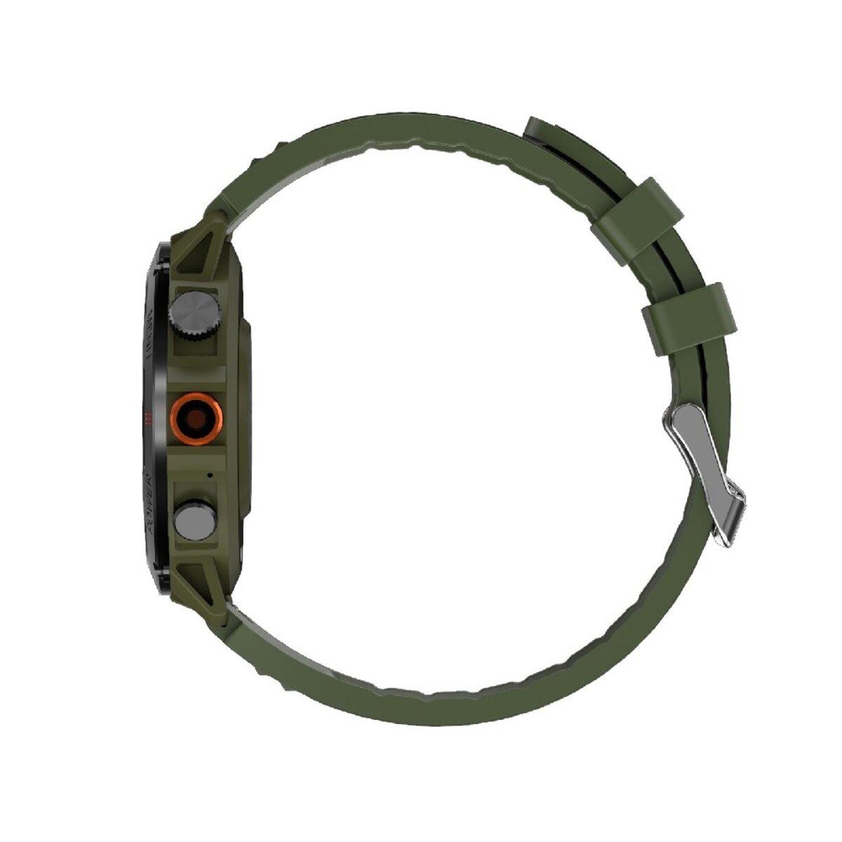 Смарт-годинник IWO X22 IP68 BT5.3 330 mAh 1,46" Army Green (IWOX22AG) - фото 2 Смарт-годинник IWO X22 IP68 BT5.3 330 mAh 1,46" Army Green (IWOX22AG) - фото 2