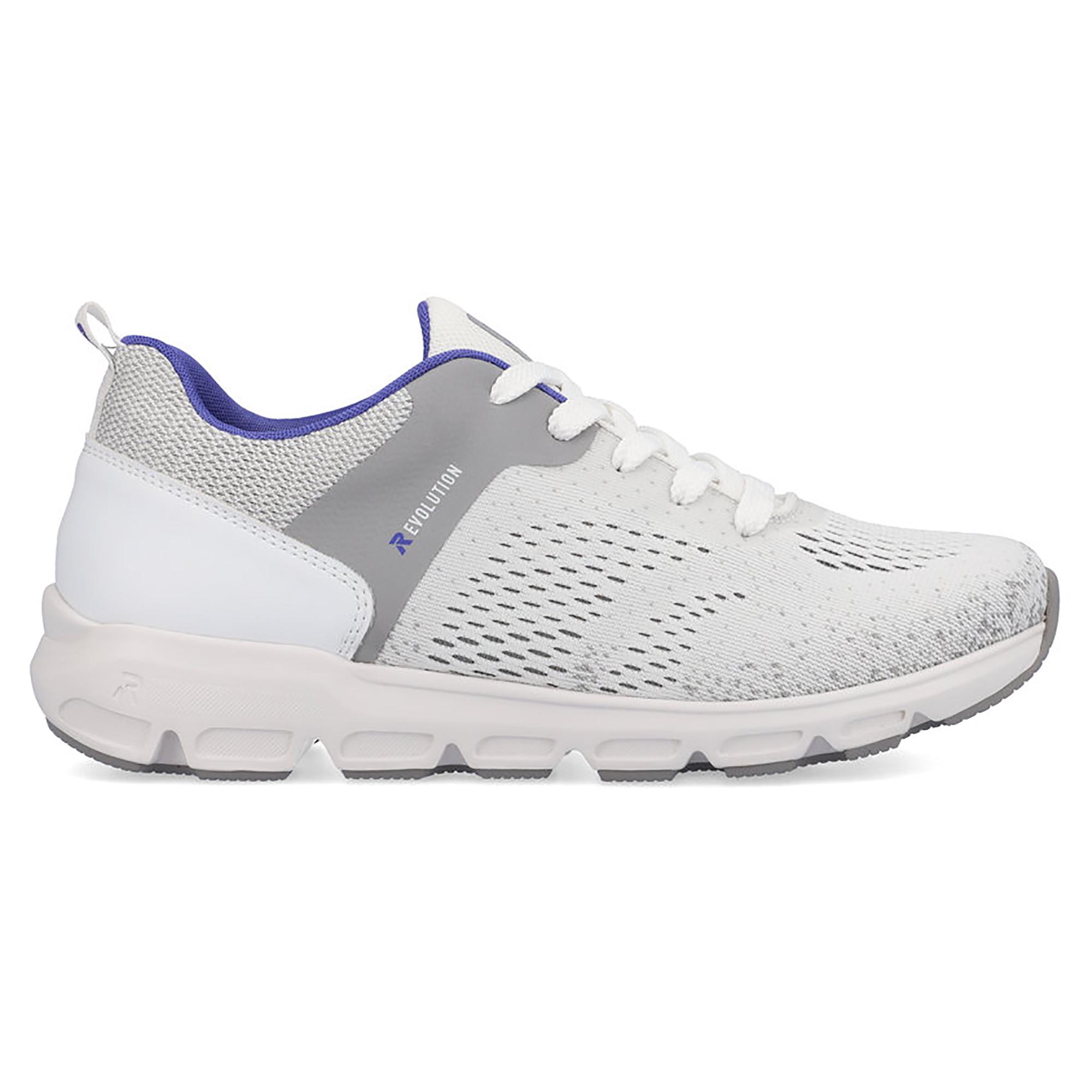 Кроссовки женские весенние Rieker р. 40 Белый/Серый (089320-40) - фото 11