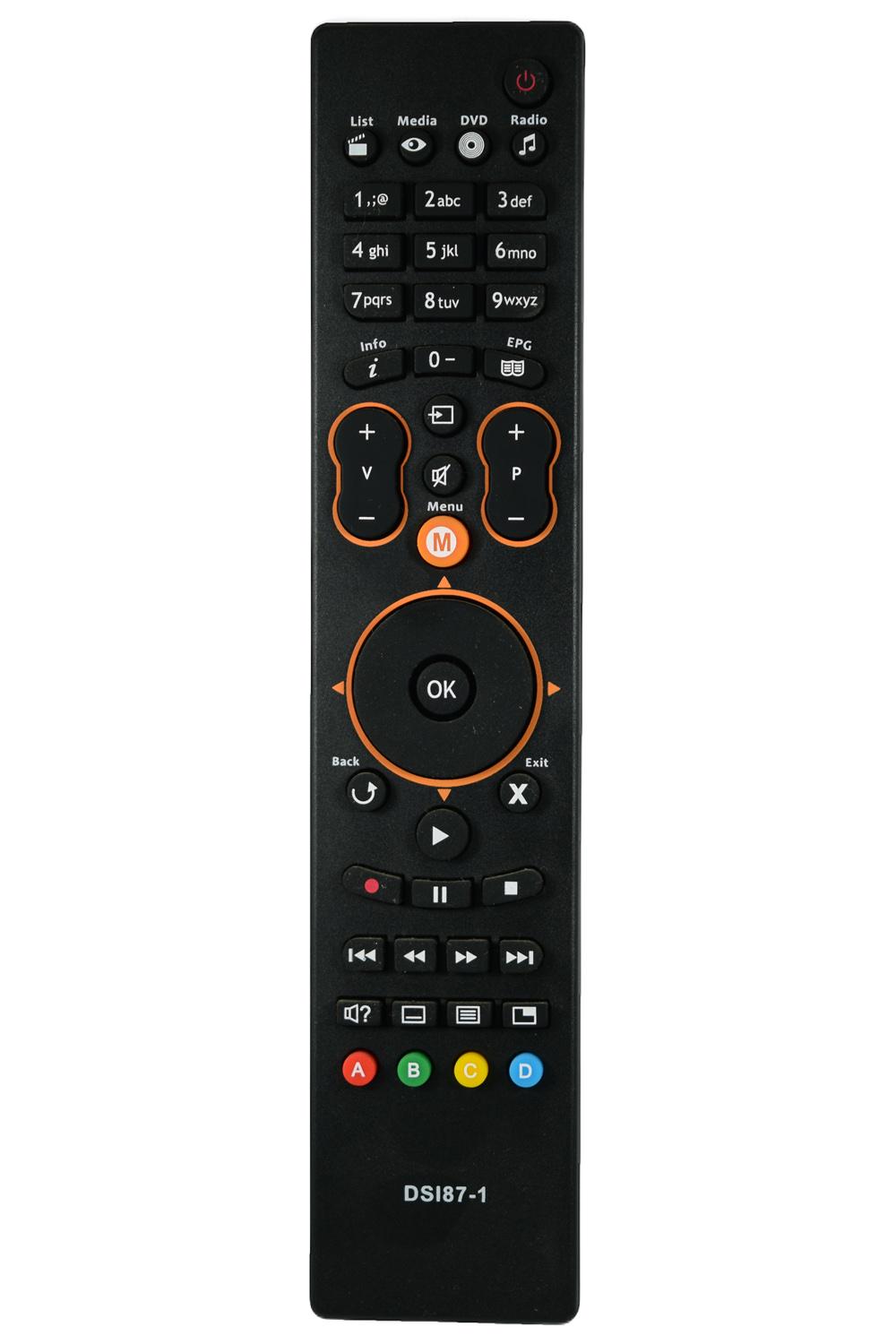 Пульт для спутникового тюнера Sagemcom DSI87-1 HD (2071)