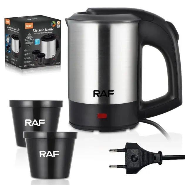 Електрочайник RAF R7887 із двома чашками 1000 Вт 220 В 0,5 л (opt-104895)