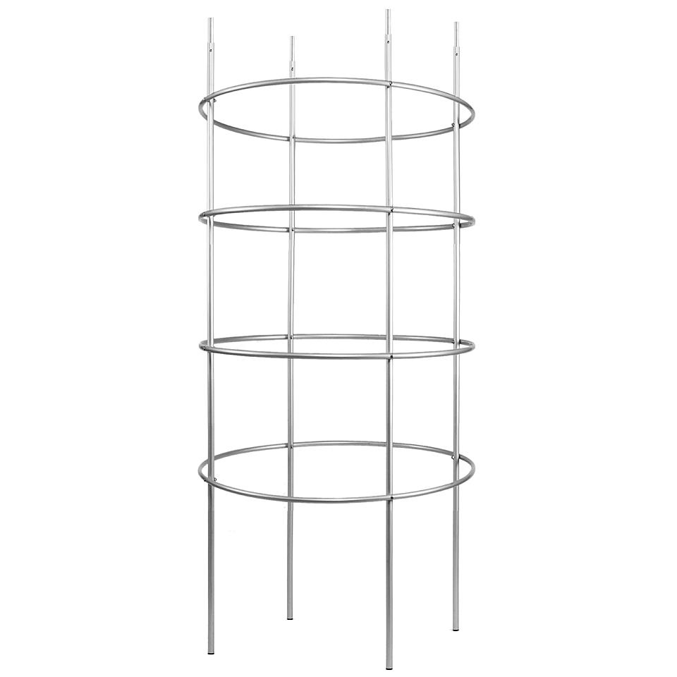 Опора для растений арочно-кольцевая на шесть колец 2800х700х700 мм (АКО-D16/D8-2800*700/6) - фото 5 Опора для растений арочно-кольцевая на шесть колец 2800х700х700 мм (АКО-D16/D8-2800*700/6) - фото 5