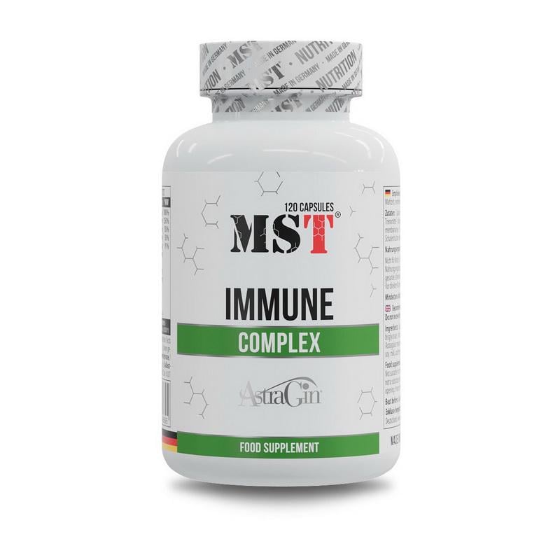 Комплекс для иммунитета с витаминами C D3 и цинком MST Immune Complex 120 капс.