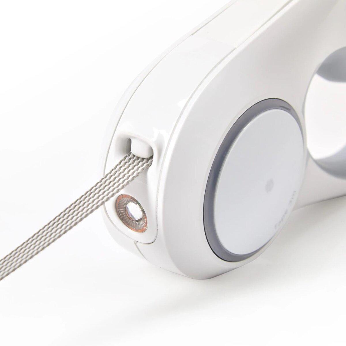Поводок-рулетка для собак PETKIT Go Shine P2101 LED 2.8 м Белый (30220899) - фото 2