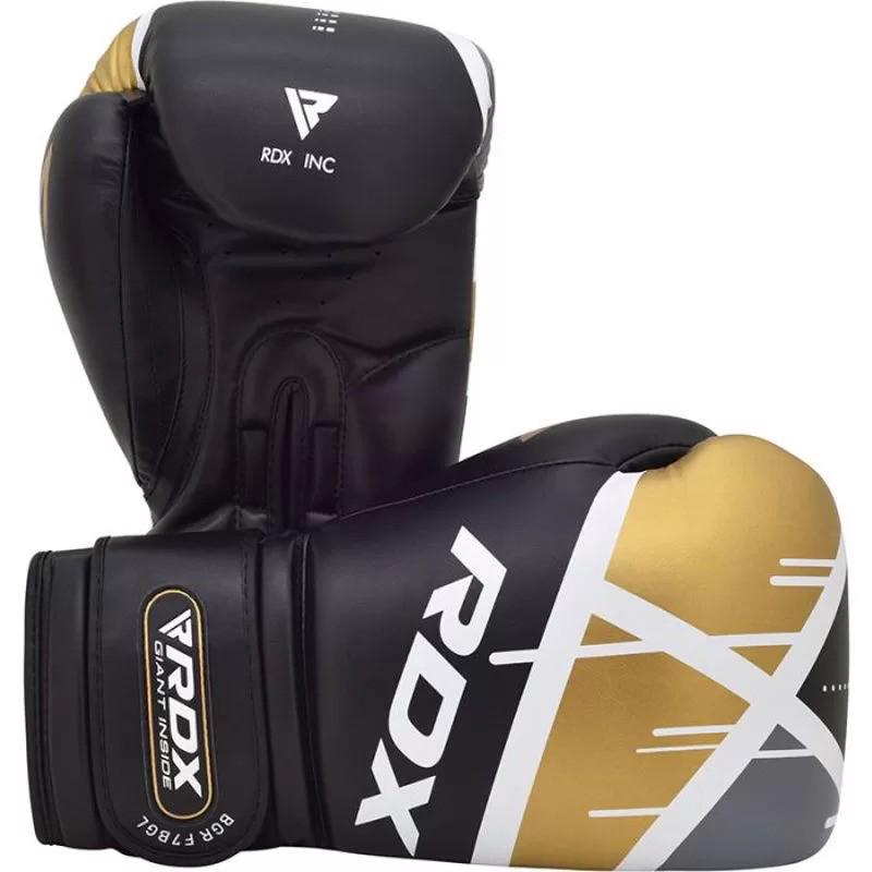 Перчатки боксерские RDX F7 Ego Black Golden