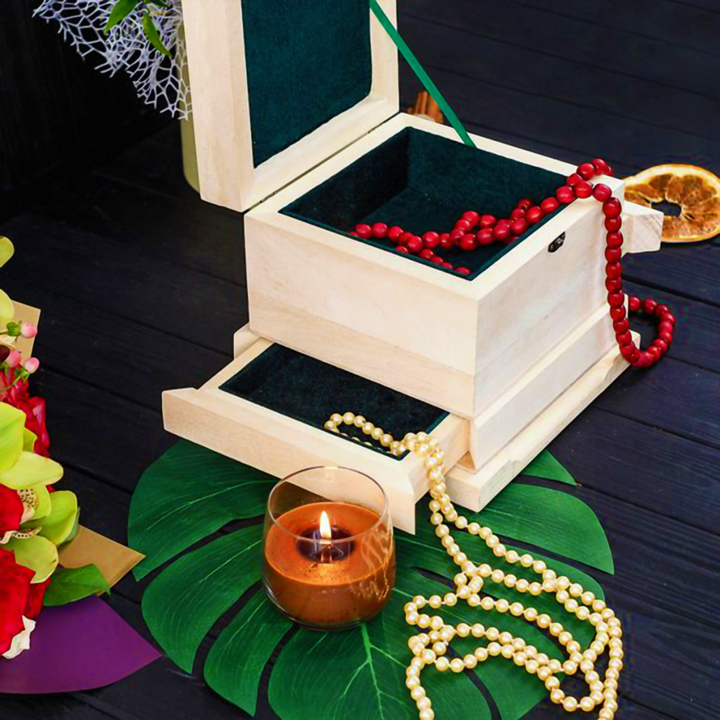 Заготовка шкатулки с двумя секретами из липы 20х20 см (27320657) - фото 5 Заготовка шкатулки с двумя секретами из липы 20х20 см (27320657) - фото 5