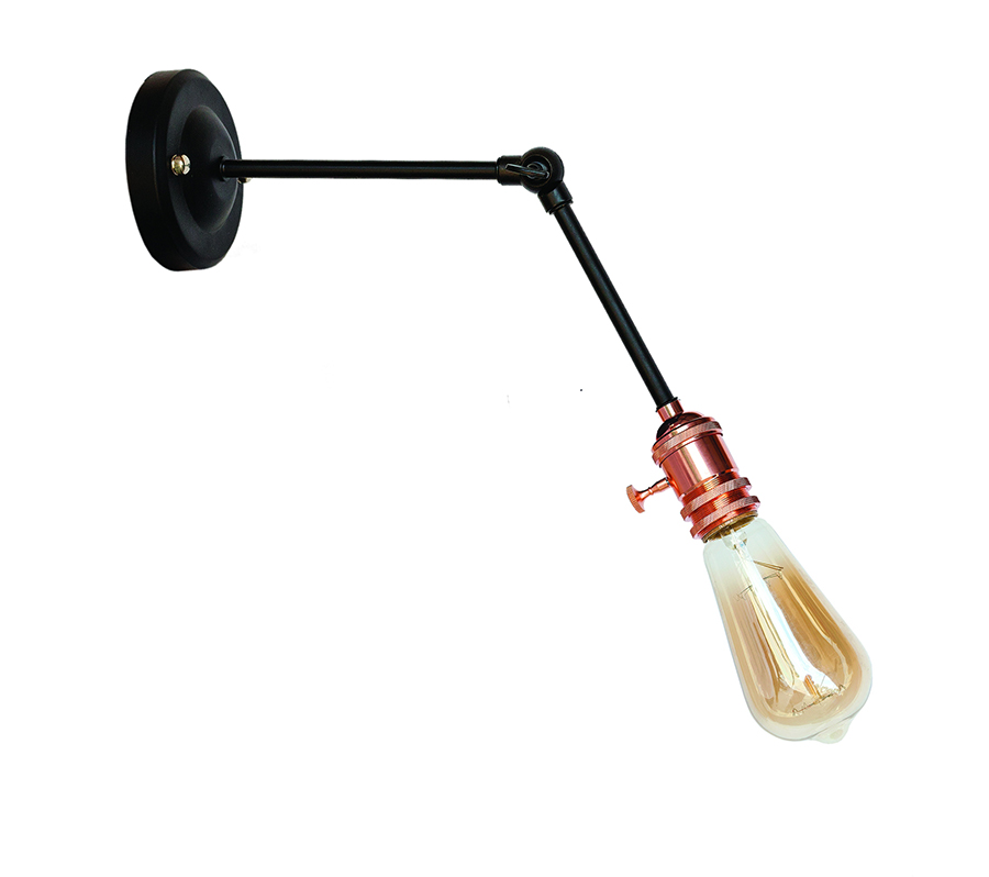 Бра Levistella Lofty с патроном AMP15 Черный/Бронзовый (1963530715)