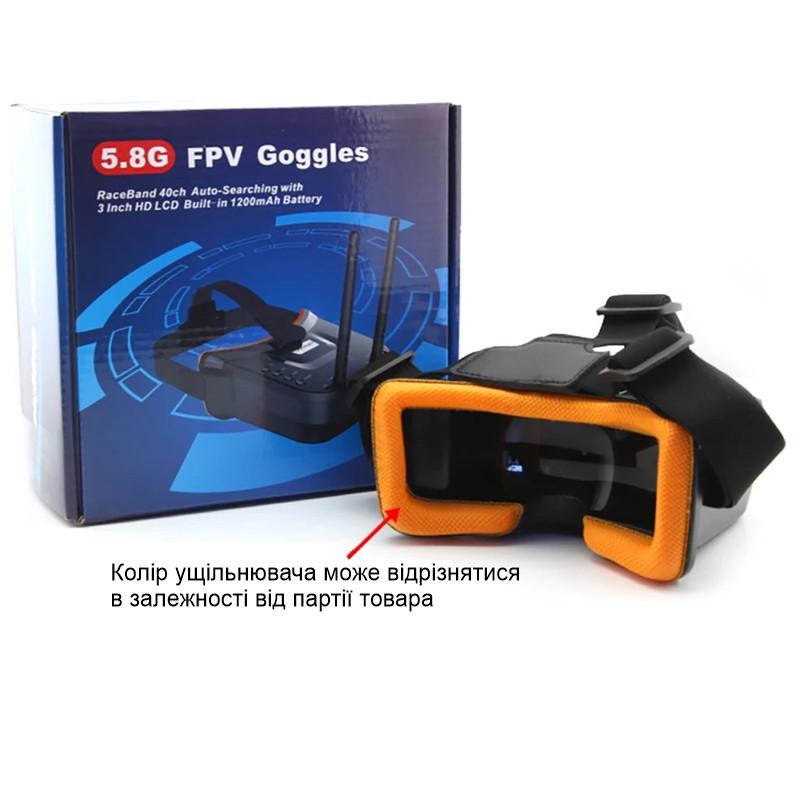 FPV окуляри для квадрокоптера та авіамоделей Nectronix VR009 480x320 3" 5,8 гГц (101040) - фото 6