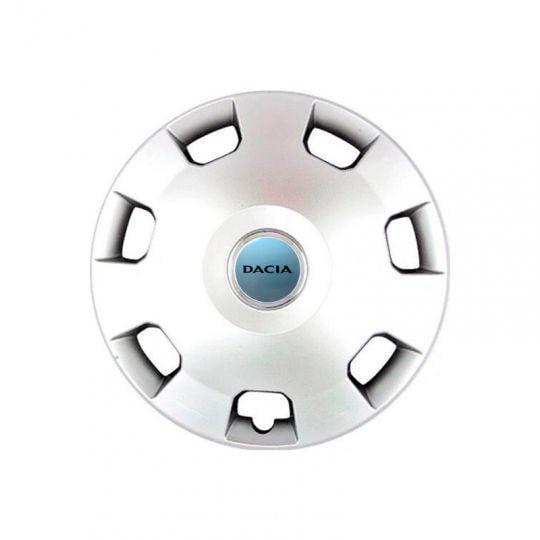 Автомобильные колпаки SKS 207 R14 с логотипом Dacia 4 шт. Серебристый