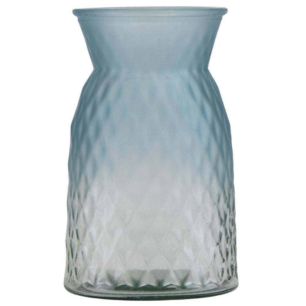 Ваза стеклянная Elisey Цветные Моменты Голубой (9052-008)