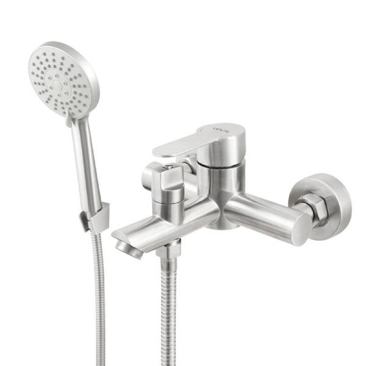 Змішувач для ванни Venta VL333LS з лійкою для душу з нержавіючої сталі Хром (SW-93488)