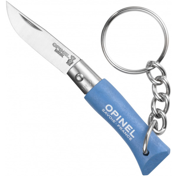 Ніж складний Opinel Keychain №2 VRI Блакитний (1428)