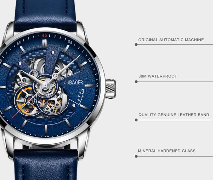 Наручные часы Oubaer Night с автоподзаводом (1037342359) - фото 7 Наручные часы Oubaer Night с автоподзаводом (1037342359) - фото 7