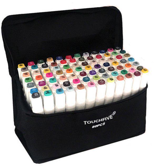 Набор маркеров для скетчинга 80 шт. Белый (m80-1) - фото 2 Набор маркеров для скетчинга 80 шт. Белый (m80-1) - фото 2