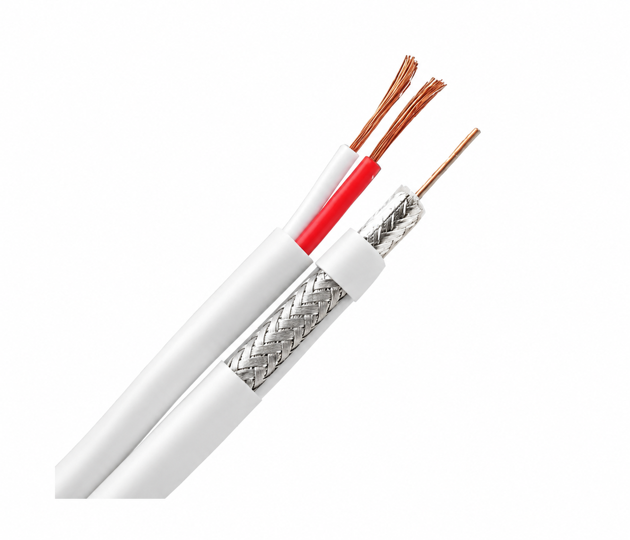 Кабель коаксиальный Ritar W305-RG59 + 2x0.5 мм 0,81мм CU 64x0.12 м CCA с питанием 305 м (3127501078) Кабель коаксиальный Ritar W305-RG59 + 2x0.5 мм 0,81мм CU 64x0.12 м CCA с питанием 305 м (3127501078)