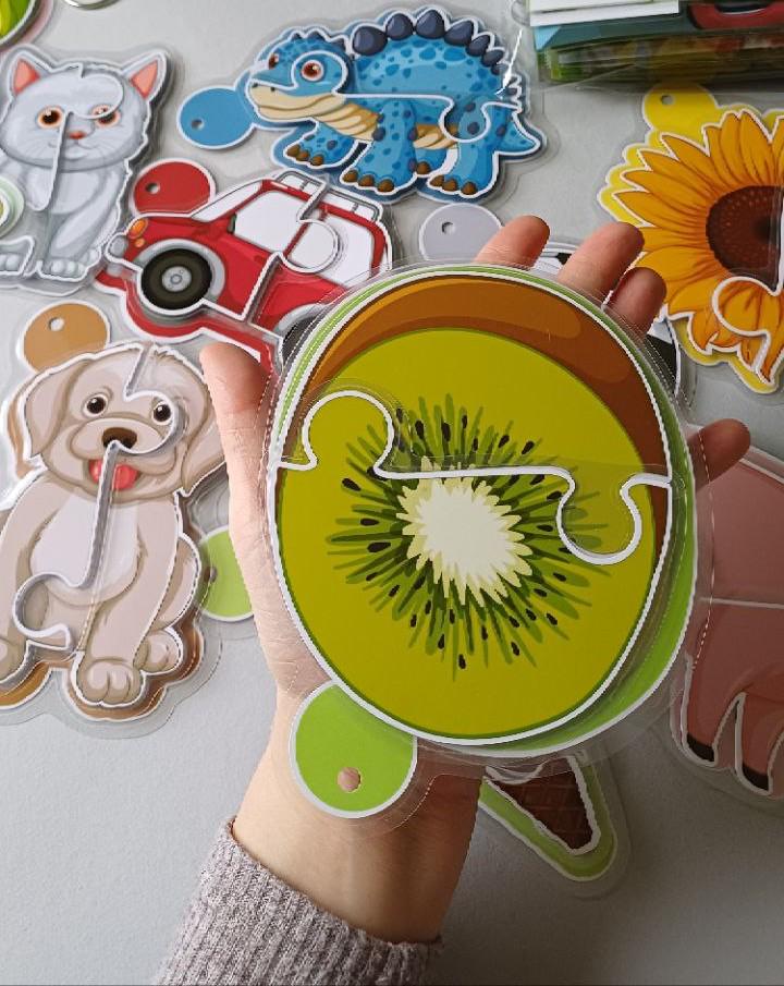 Игра на липучках "Пазлы для малышей" (МК11) - фото 4