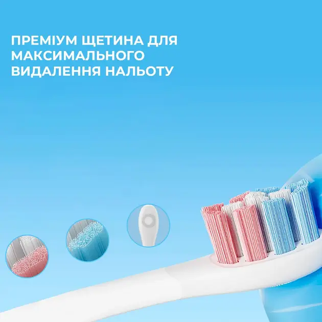 Електрична зубна щітка Oclean Kids Electric Toothbrush Blue - фото 4