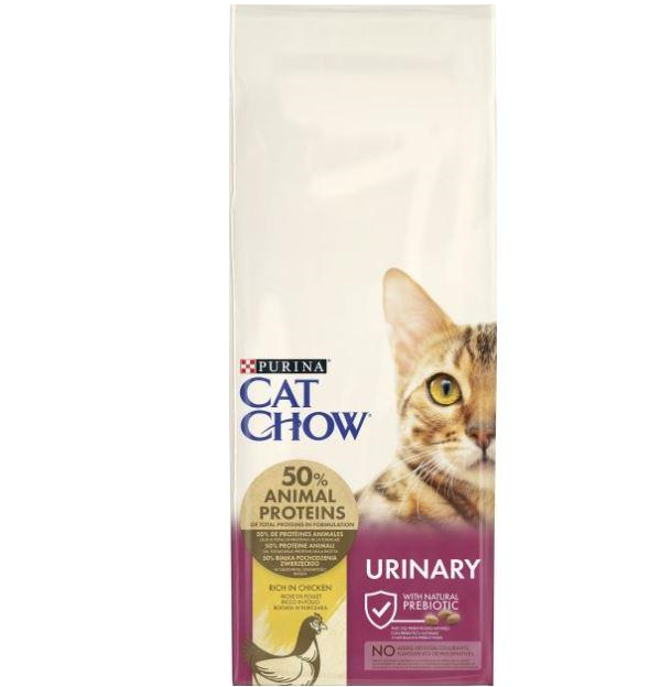 Корм сухой для кошек Purina Cat Chow Urinary Tract Health с курицей 15 кг (5997204514424)