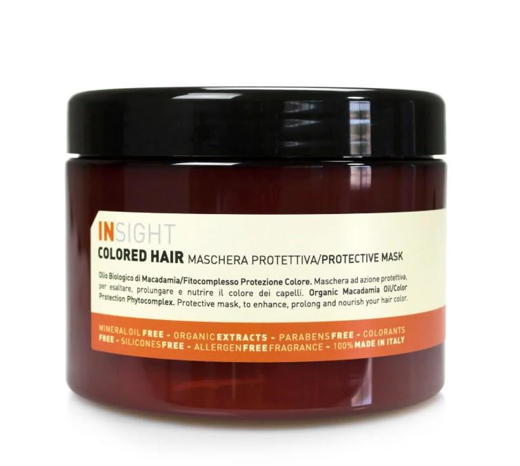 Маска для захисту кольору фарбованого волосся Insight Colored Hair Protective Mask 500 мл (8029352150203)