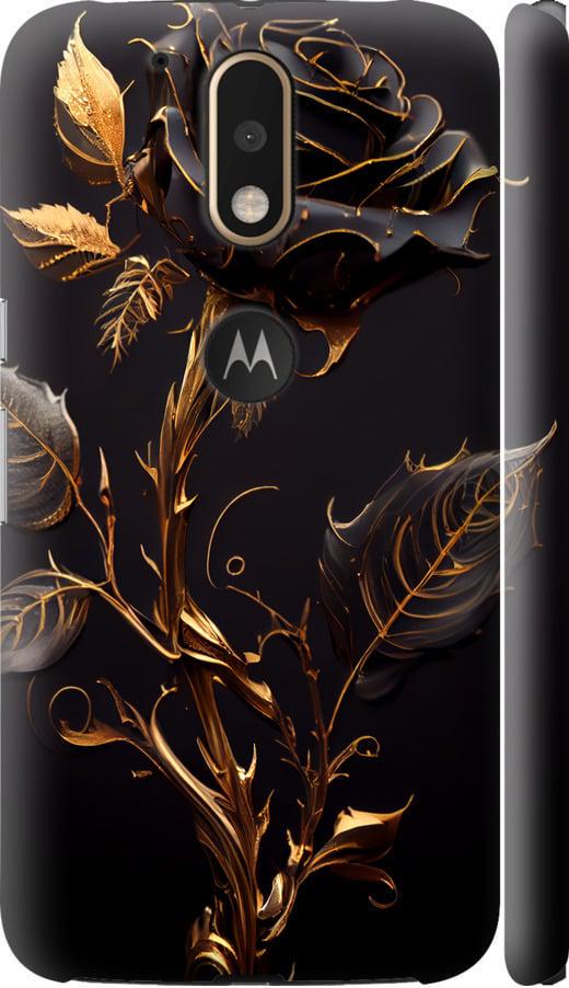Чехол на Motorola MOTO G4 Роза 3 (5552m-511-42517) Чехол на Motorola MOTO G4 Роза 3 (5552m-511-42517)