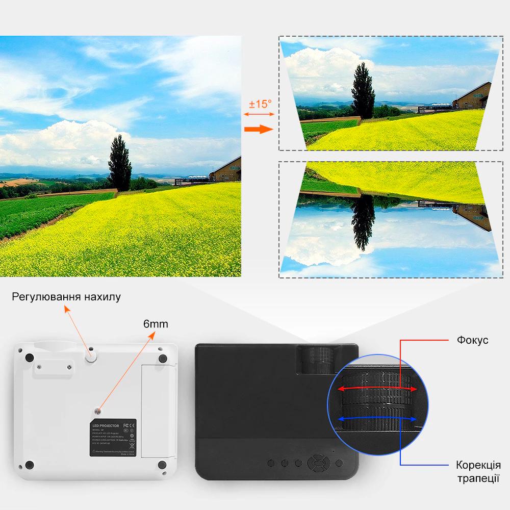 Проектор TouYinger Q7 basic version Full HD (Q7_4999) - фото 6