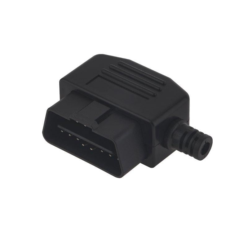 Штекер автомобильный OBD-II угловой (A169030)