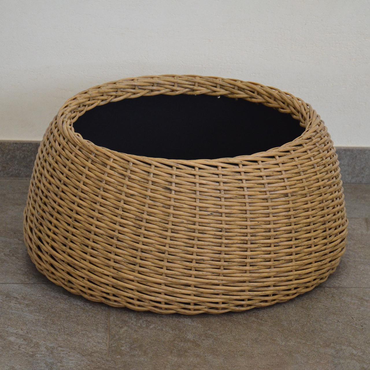 Подставка-юбка под елку плетенная из искусственного ротанга/ручной работы L Дерево (13450343) - фото 10 Подставка-юбка под елку плетенная из искусственного ротанга/ручной работы L Дерево (13450343) - фото 10