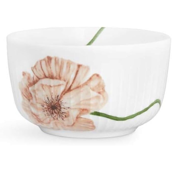 Піала Hammershoi Kähler Poppy Квітка-акварель Ø 12 см Білий (33556301)