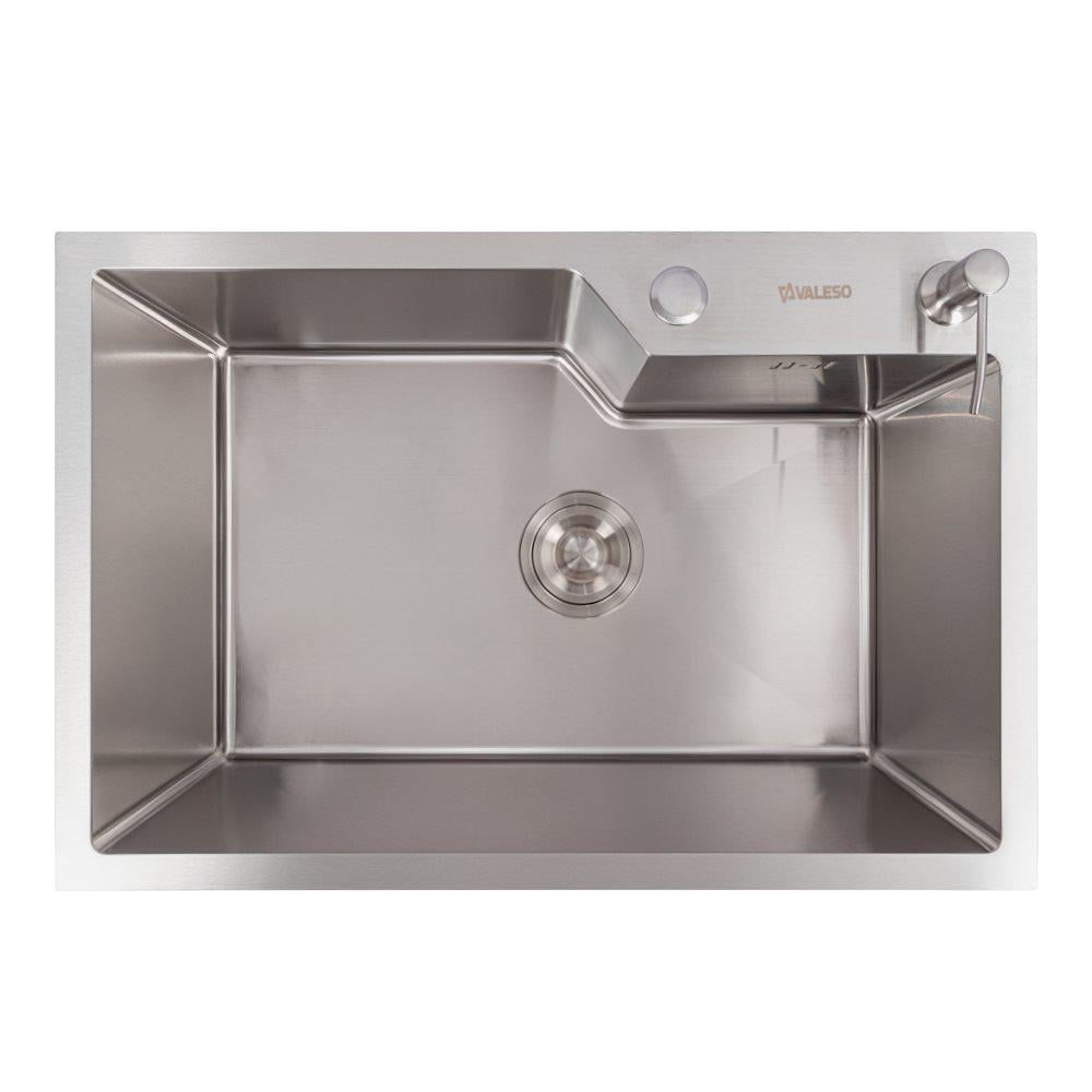 Мойка кухонная Valeso Handmade 3,0/0,8 мм 65х43 см Нержавеющая сталь (SP000045386)