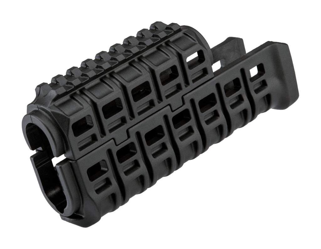 Цевье DLG Tactical 136 для АК-47/74 c планкой Picatinny + слоты M-LOK полимер Черный (zbZ3.5.23.035) - фото 3