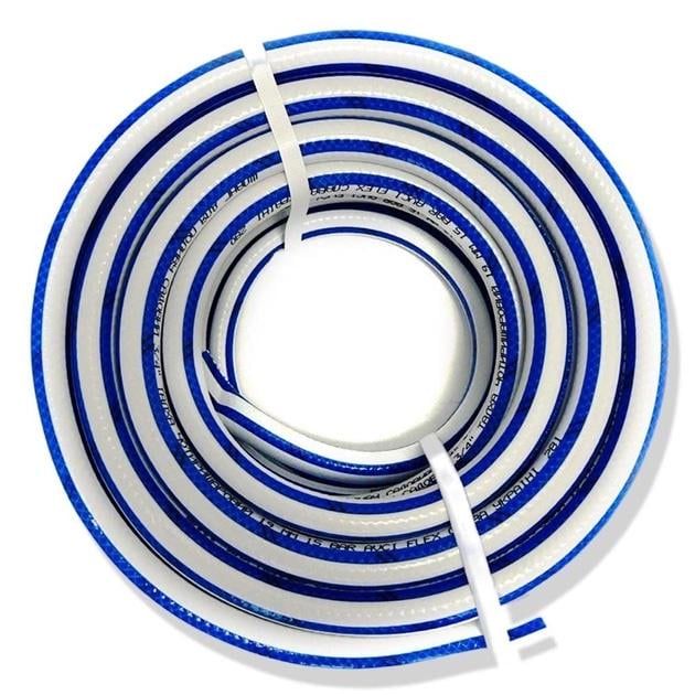 Шланг для поливу Талха 4 шари з пістолетом і конектором 3/4'' 20 м Білий (00-000050) - фото 2