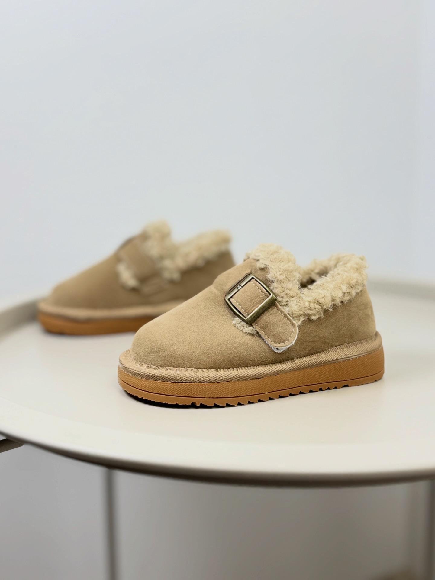 Угги детские зимние 1676 р. 27 Коричневый (31194404)