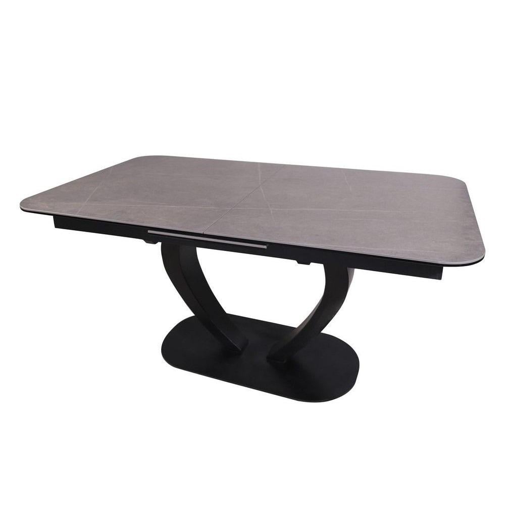 Стол обеденный раскладной Vetro Mebel TML-815 895х760х1600/400 мм Черный