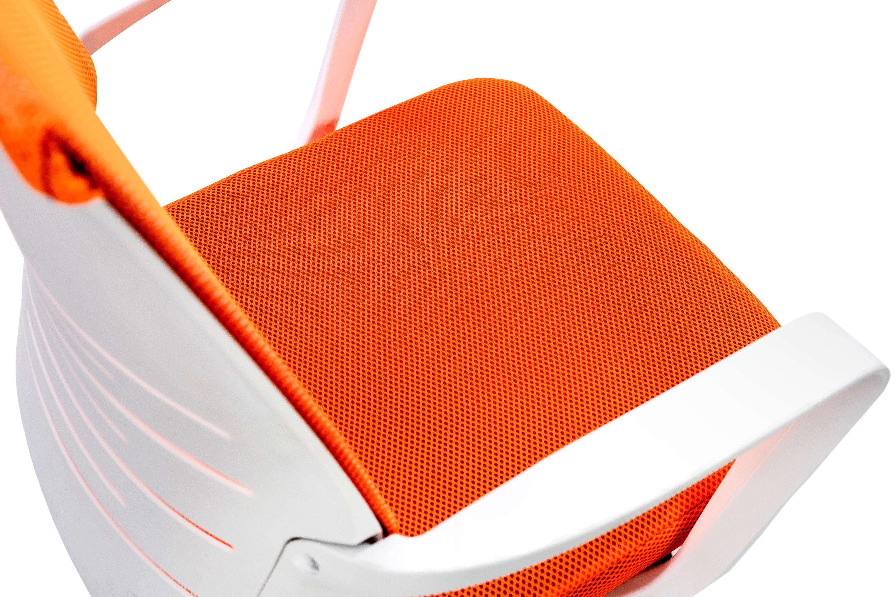 Офісне крісло Мікс Меблі Зум 480x1100x470 мм Помаранчевий (GAА0055659) - фото 7 Офісне крісло Мікс Меблі Зум 480x1100x470 мм Помаранчевий (GAА0055659) - фото 7