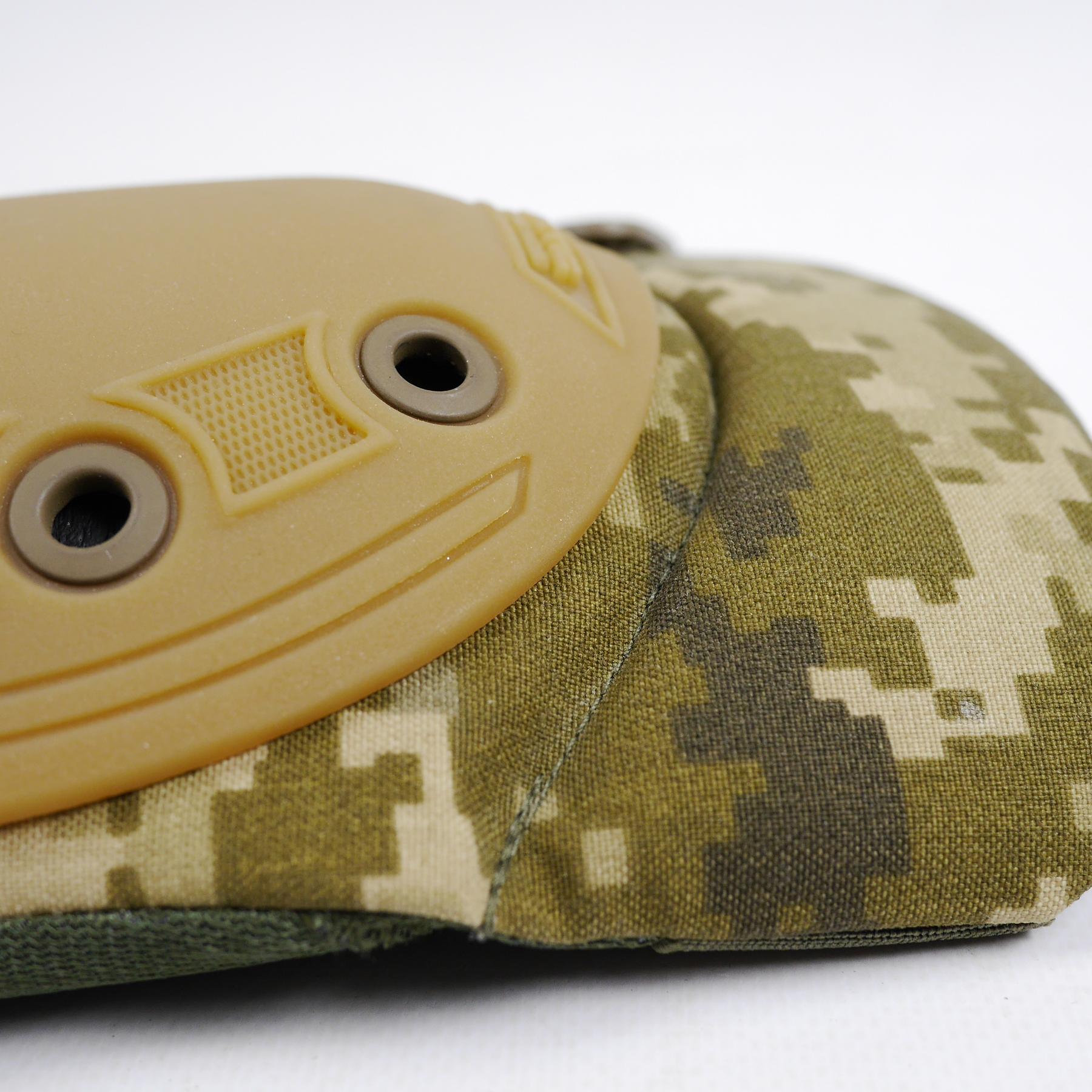 Наколінники військові захисні/ударостійкі/швидкознімні Піксель - фото 12