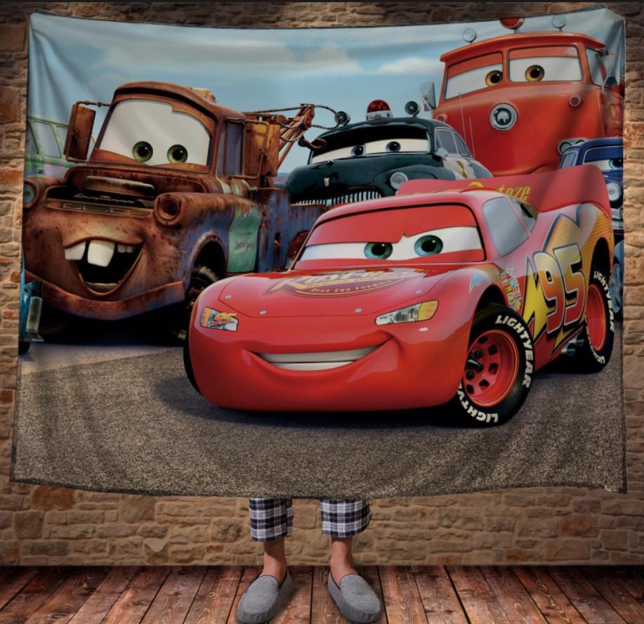 Плед із 3D принтом Cars Команда 150х200 см (epi_0300)